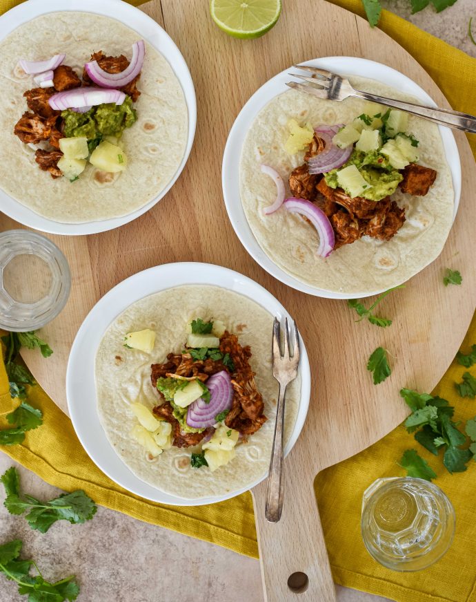 Vegetarische Taco S Met Jackfruit Barbacoa My Food Blog