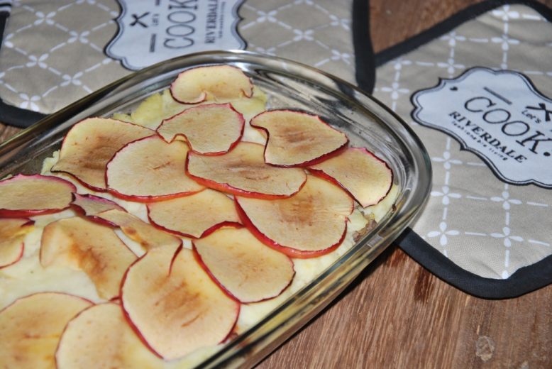 Aardappel-appel ovenschotel