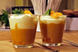 Kokos-citrus dessert