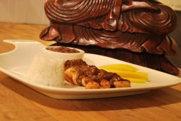 Asian cuisine: kipsaté