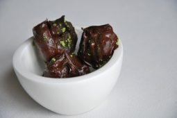 Groene thee truffels