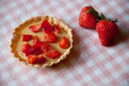 Frisse aardbeientaartjes