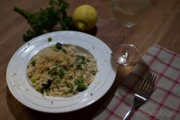 Pasta met broccoli en een knapperige bite