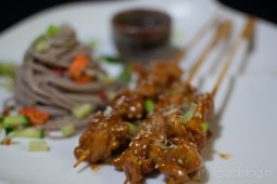 Kip yakitori spiesjes