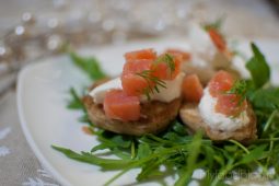 Glutenvrije blini met zalm
