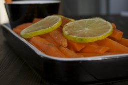 Healthy wortelsnack