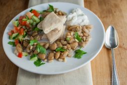 Midden-Oosterse bonensalade