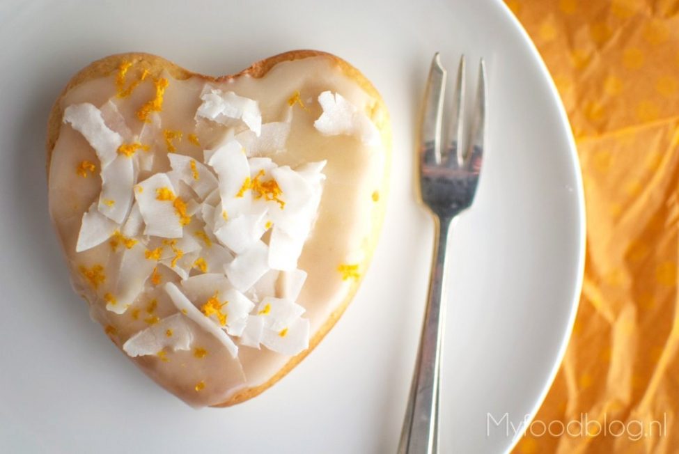 Skinny sinaasappel kokoscake