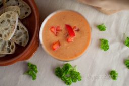 Klassieke Spaanse gazpacho