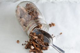 Chocolade kokos granola