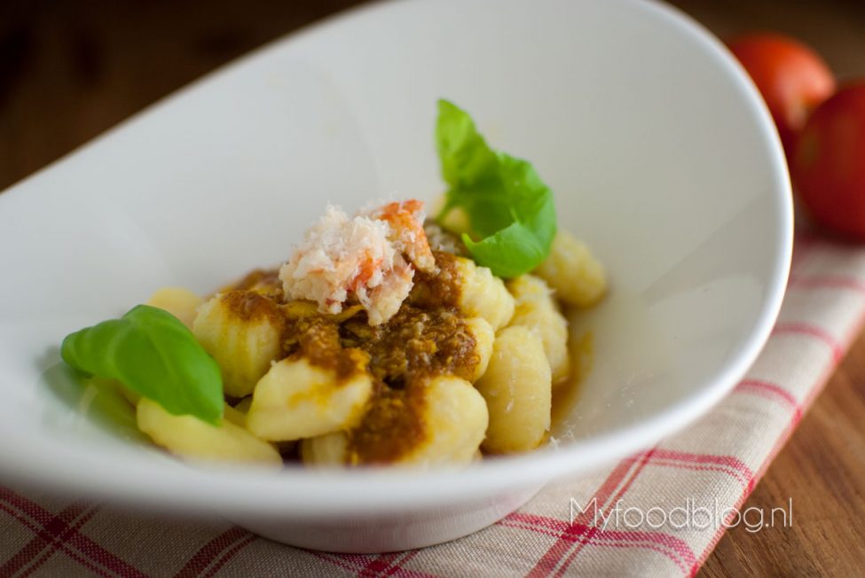 Gnocchi con granseola