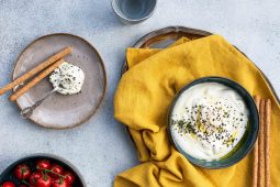 Labneh met za’atar zelf maken