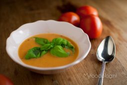 Geroosterde tomatensoep