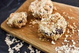 Gezondere chocolade pindakaaskoeken met havermout