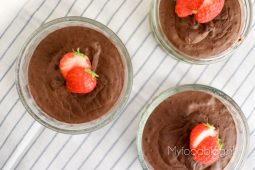 Suikervrije vegan chocoladepudding