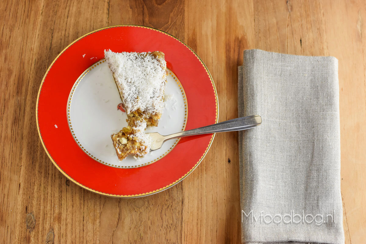 Dadeltaart van Bagels & Beans My Food Blog