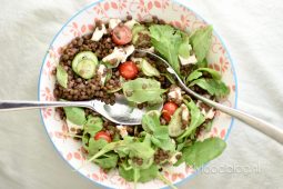 Frisse linzensalade