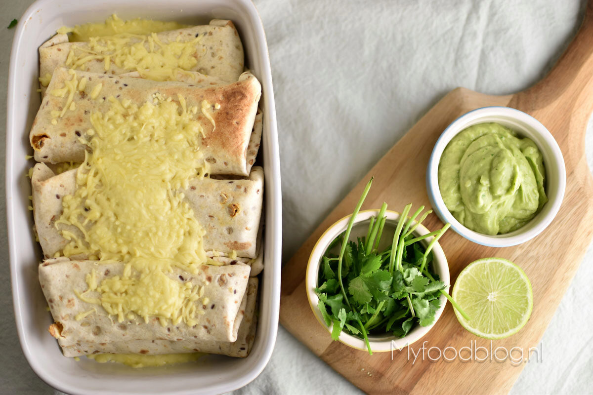 Vegetarische enchiladas