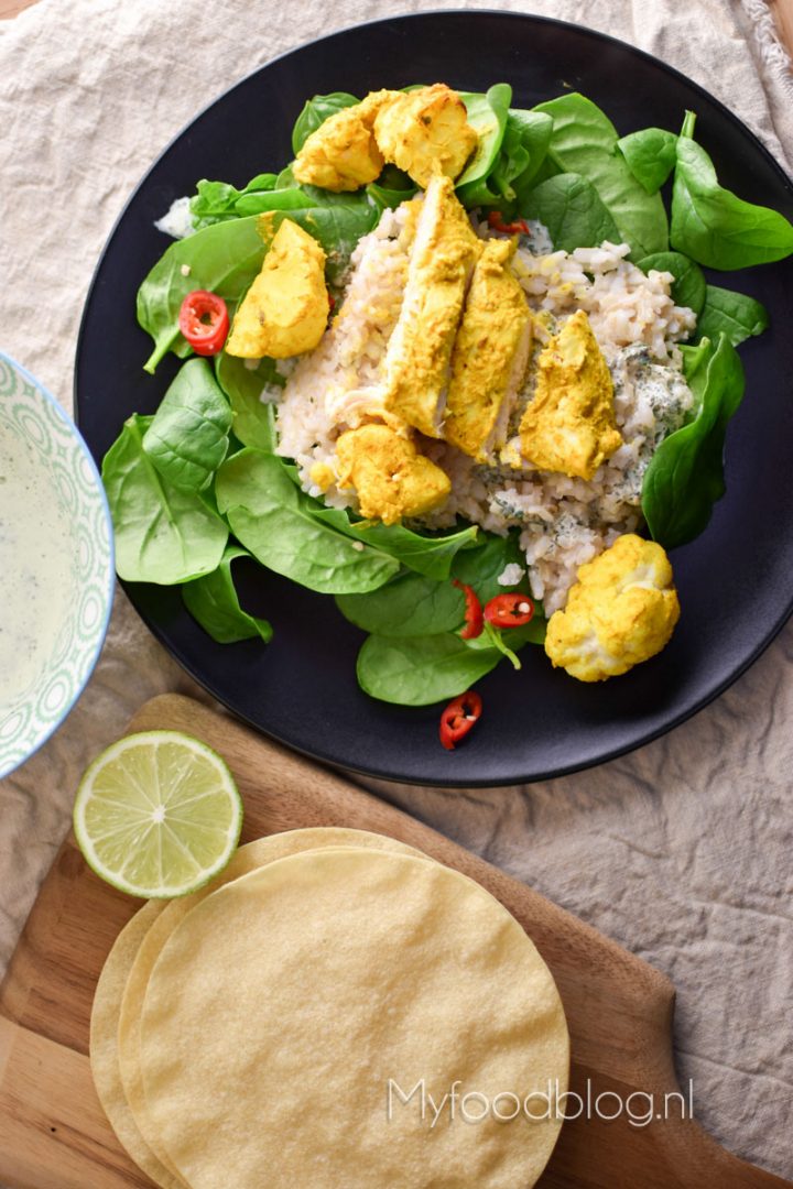 Bombay chicken van Jamie Oliver