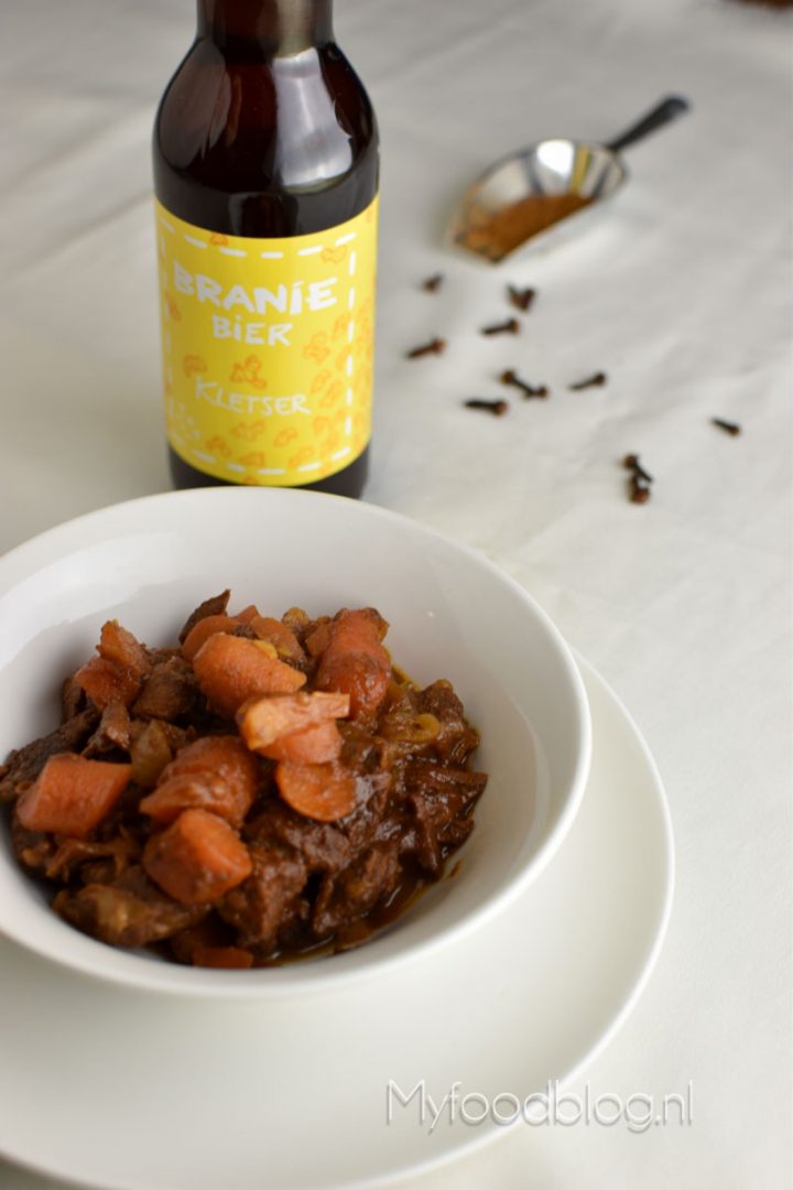 Stoofpot met rundvlees en bier