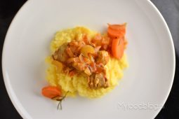 Kip cacciatore met polenta