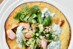 Zachte zalm taco’s