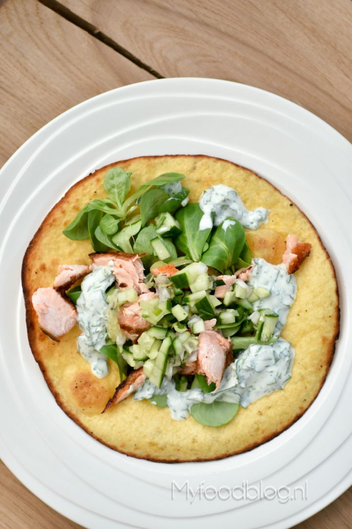 Zachte zalm taco’s