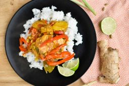 Massaman curry met aardappel en kip