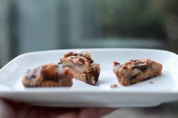 Gezonde pindakaas fudge