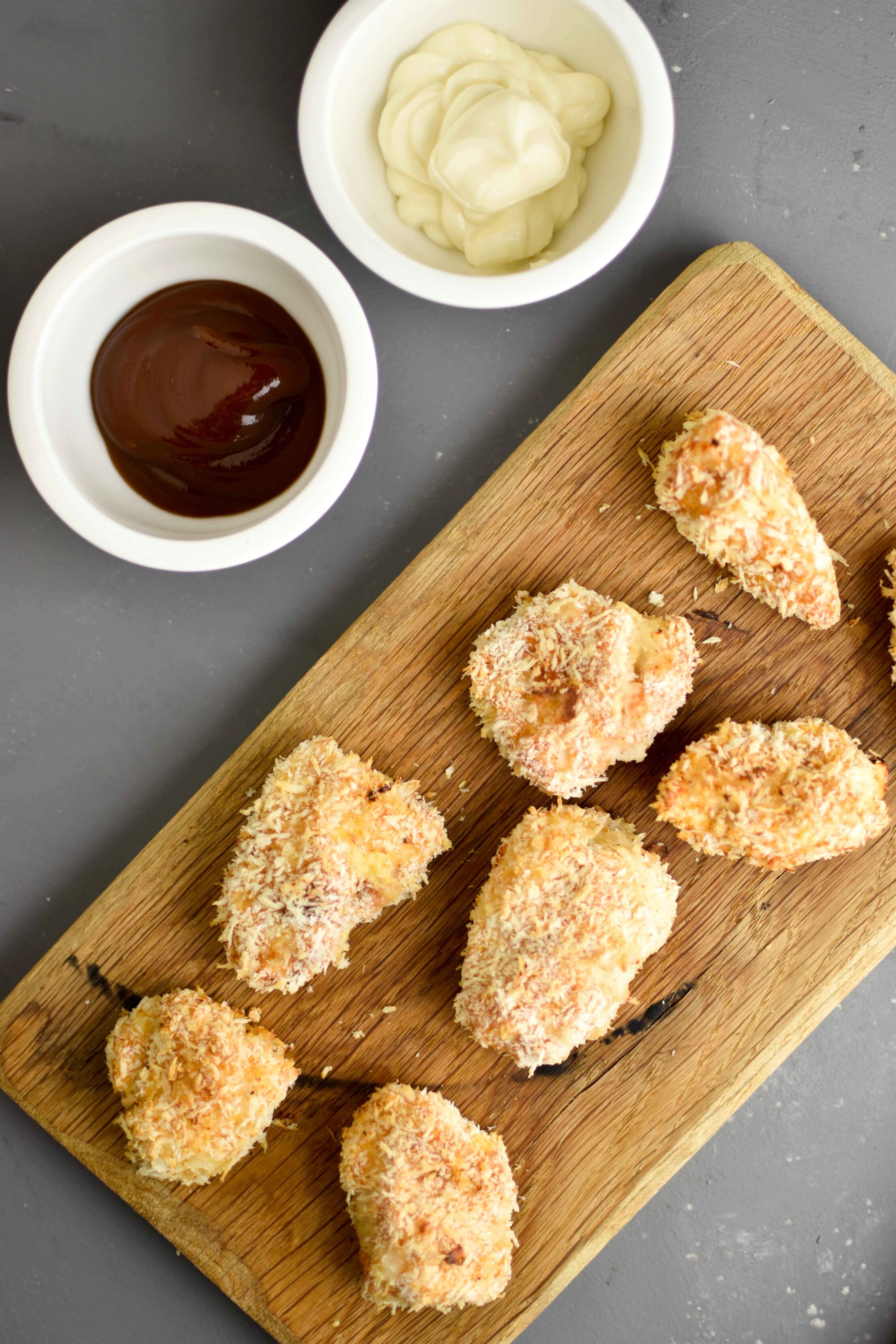 Zelf kipnuggets maken in de oven