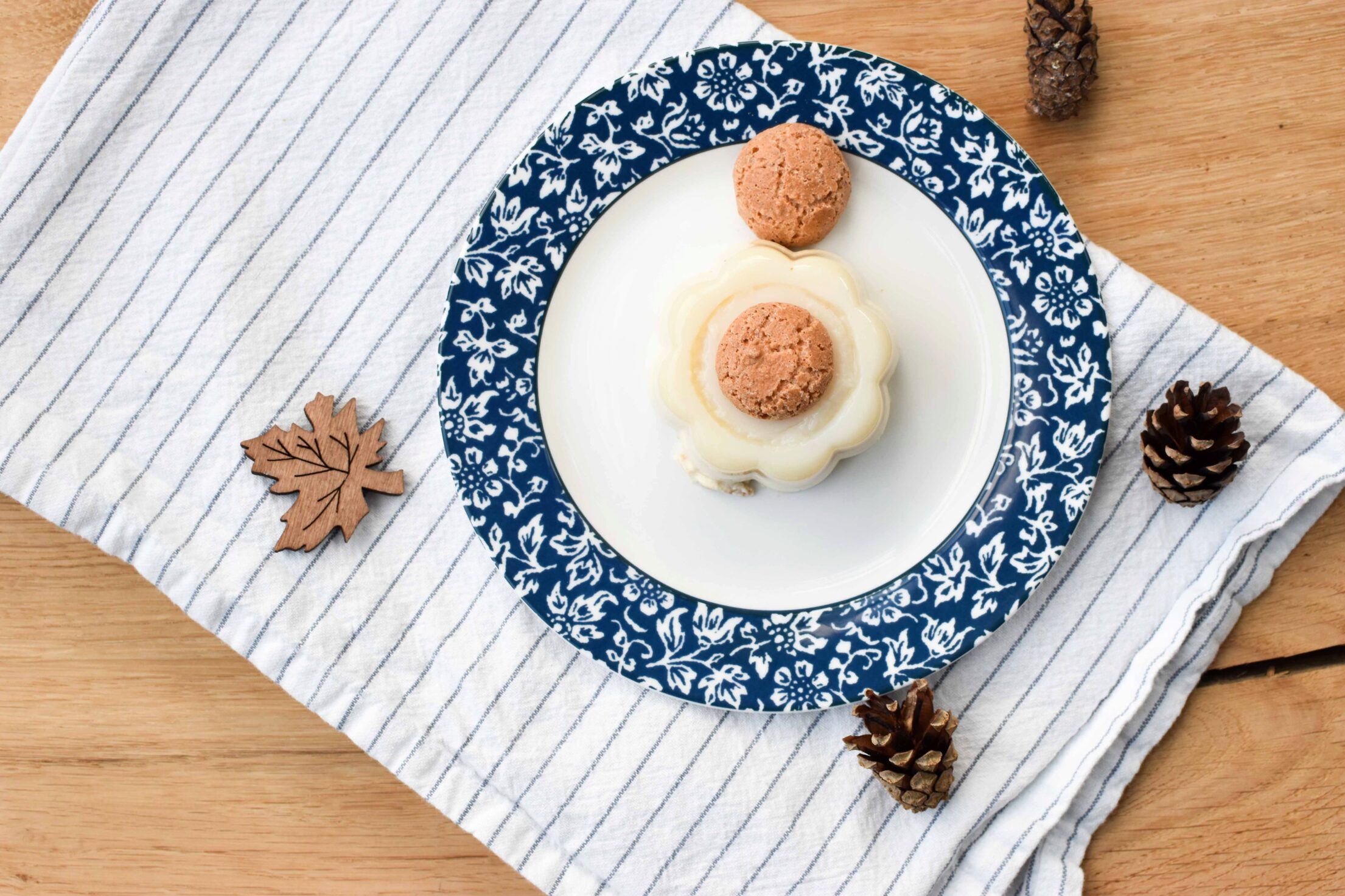 Bitterkoekjespudding: ouderwets lekker!