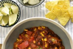 Chili sin carne (chili con carne zonder vlees)