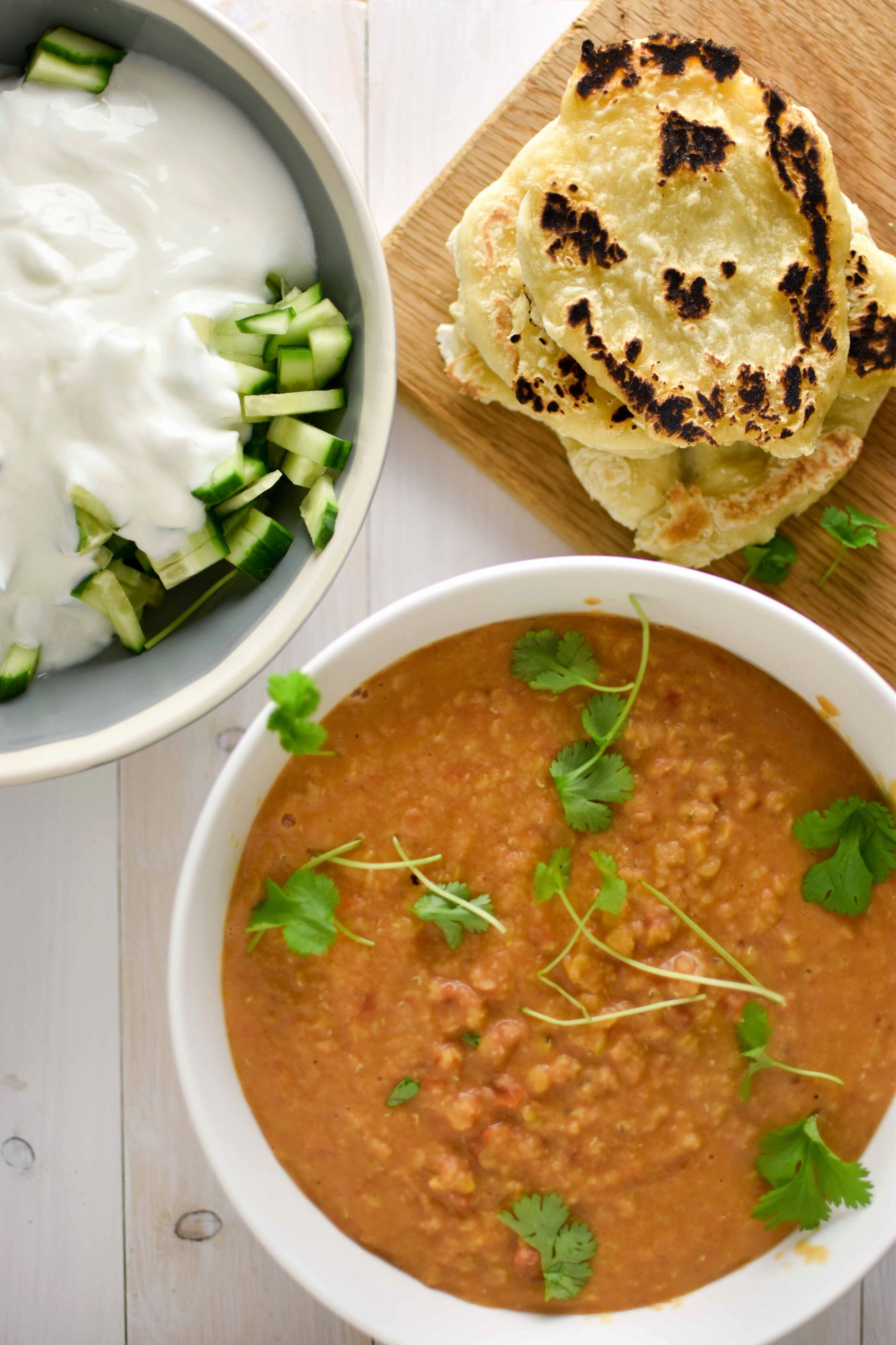 Dhal curry (Indiase splitlinzen curry)