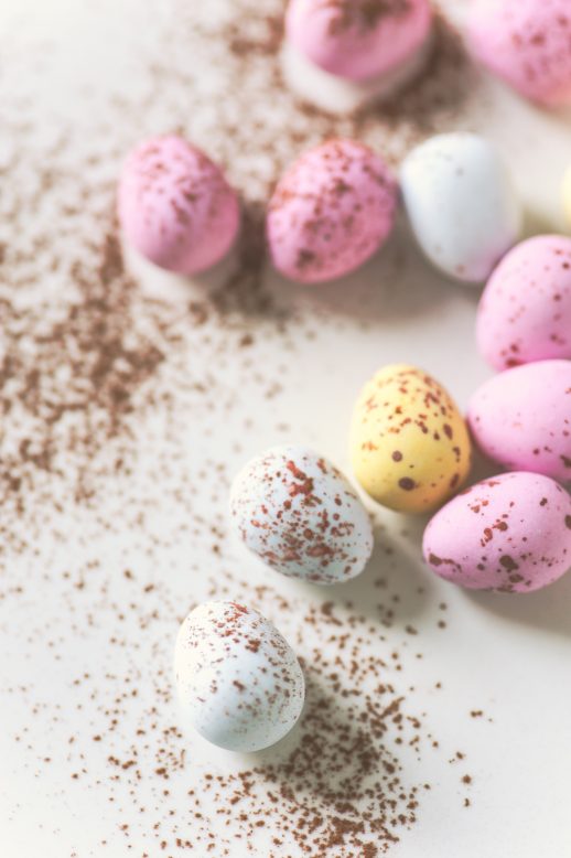 11 x maken met leftover paaseitjes