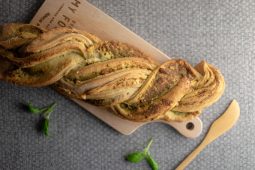 Pesto vlechtbrood