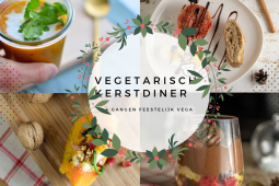 Kerstmenu voor een vegetarisch kerstdiner