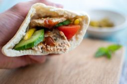 Zelfgemaakte döner kebab