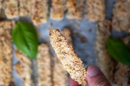Courgette frites met Italiaanse kruiden