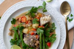 Indiase viscurry met roodbaars
