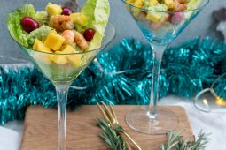 Garnalencocktail met mango en avocado