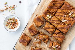 Gezonde pindakaas blondies