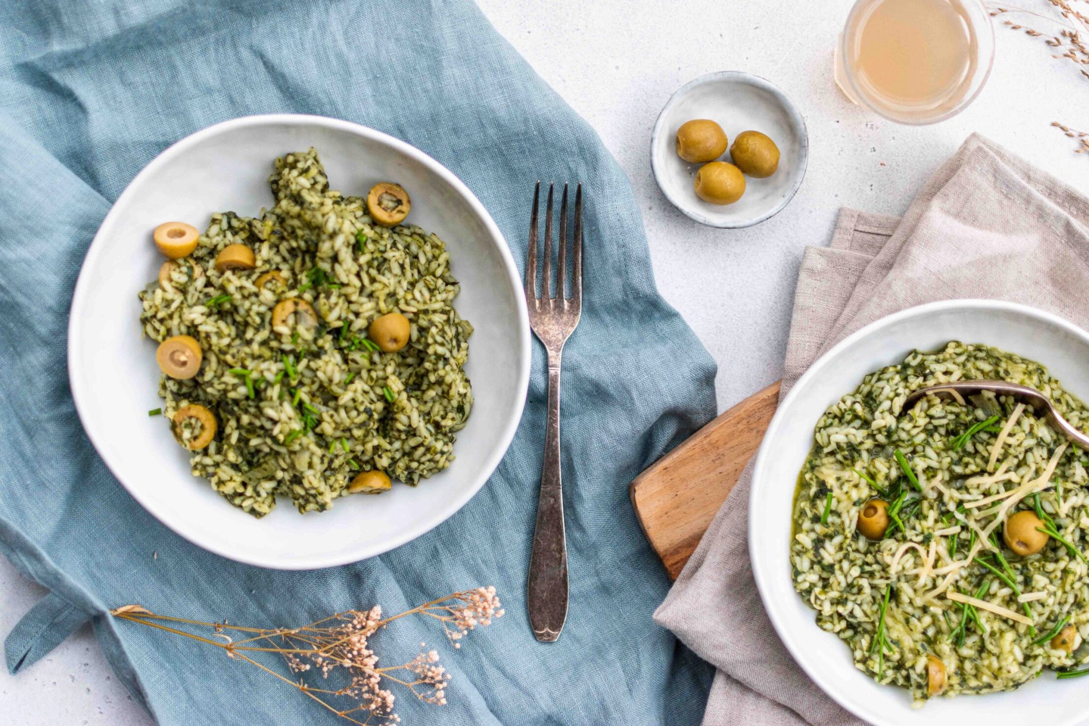 Vegetarische spinazierisotto, verrassend lekker! My Food Blog