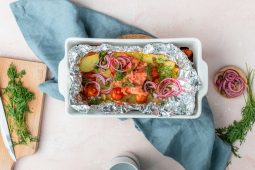 Aardappel-zalm pakketjes (uit de oven of van de BBQ)
