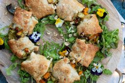 Vegetarische bladerdeeg kerstkrans maken