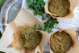Boerenkool muffins (gezonde hartige muffins)