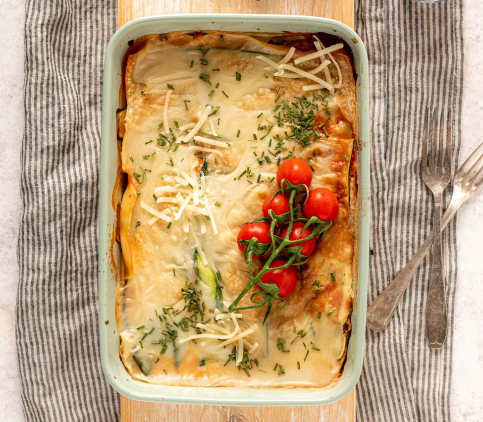 Vegetarische lasagne met courgette - My Food Blog