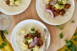 Vegetarische taco’s met jackfruit barbacoa