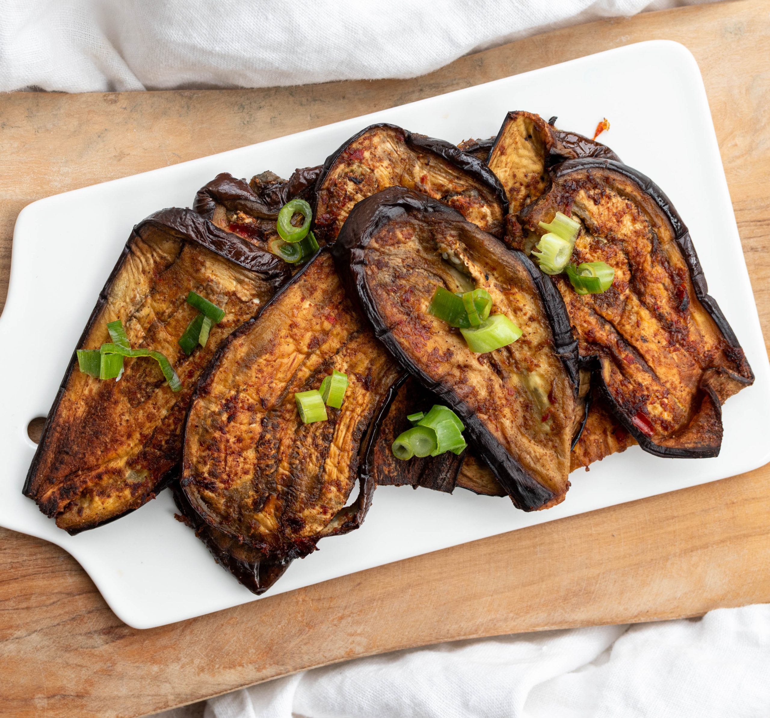 Het beste recept voor gegrilde aubergine op de BBQ | my foodblog